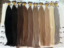 Load image into Gallery viewer, Nano ring/bead hair extensions 100g 22inch 100pcs