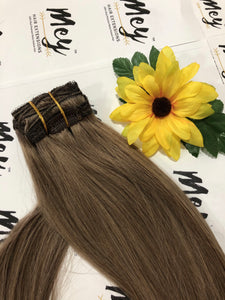 Clips hair extensions - 120g 22inch