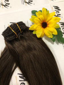 Clips hair extensions - 120g 22inch