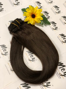 Clips hair extensions - 240g 22inch