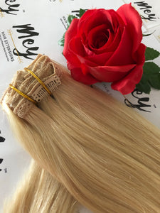 Clips hair extensions - 120g 22inch